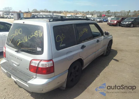 2002 Subaru Forester S W/Premium Pkg/S W/Premium Pkg & Leather из США, поврежденный, VIN JF1SF65642H758604